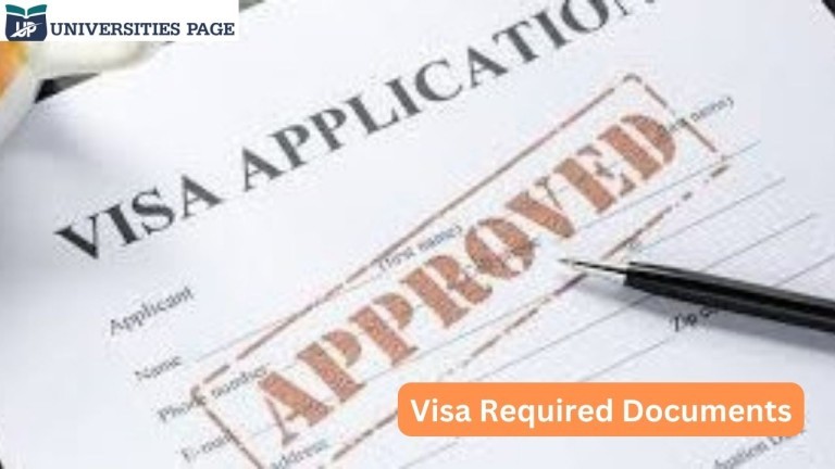 visa Required documents